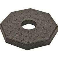 Delineator Base, 15 Lbs Rubber
