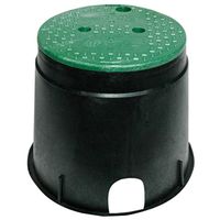 NDS 111BC Standard Round Valve Box With Overlapping ICV Cover