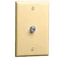6861561 - IVRY SURF MNT COAX WALL PLATE