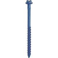 Hex Head Masonry Screws, 3/16in. x 1 1/4in. 8 Pk