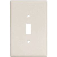6862031 - 1G WHT JUMBO TOGGLE PLATE