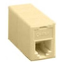 base cord inline coupler adapter, ivory