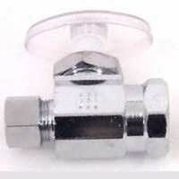 water supply line valve, 3/8in. x 3/8in.