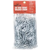 Pet Tie-Out Chain, 20' 12 Ga