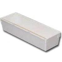 drawer organizer, white 9in. x 3in.