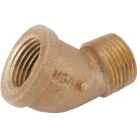 Brass Street Elbow, 1/2" x 45 Degree