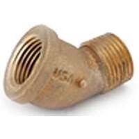 Brass Street Elbow, 3/4in. x 45 Degree 