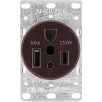 6877575 - 50A 3WIRE FLUSH GND RECEPTACLE