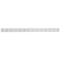 6889984 - WHT 70.5" DUAL TRAC SHLF STDR