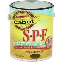 Cabot SPF Deck & Fence Finish, 1 Gal Golden Tan
