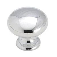 Cabinet Knob, Polished Chrome