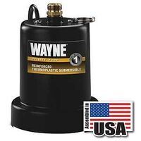 Submersible Utility Pump, 1/4 Hp