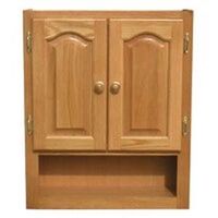 21in. x 28in. oak over john cabinet  