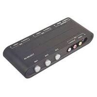 Three Way Manual Audio Video Switch