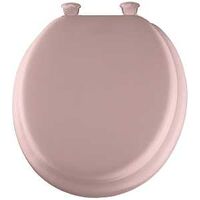 toilet seat soft pink     
