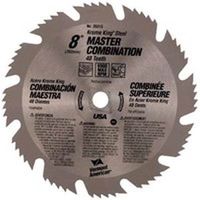 master combination circular saw blade, 8in.
