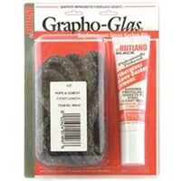 Stove Gasket Kit, 5/16" x 7" Black