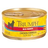 triumph can dog food, 5.5 oz chicken