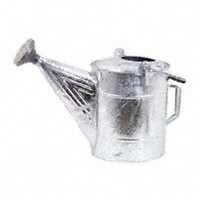 galvanized sprinkling can, 6 qt