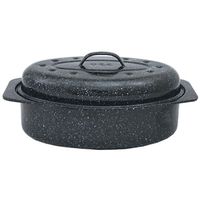 Granite Ware F6106-2 Oval Roaster With Cover