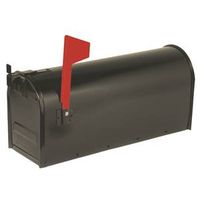 6928394 - US#1 BLACK RURAL MAILBOX
