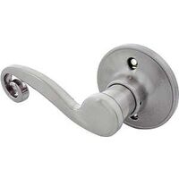 Left Handed Dummy Leverset, Satin Nickel