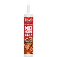 Lepage 1654662 No More Nails Construction Adhesive