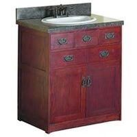 Vanity, 36in. Oak
