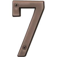 6942700 - NUMBER 7 4IN OLD WORLD BRONZE