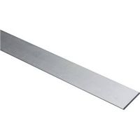 anodized aluminum flat bar, 1/8in. x 1 1/2in. x 6