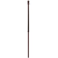5' Mahogany Pole with Sleeve   