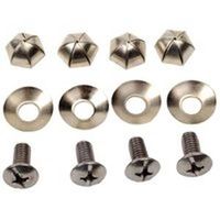 metal license fasteners    
