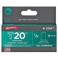 6965990 - 1/2 FLT CROWN STAPLES 1000/BX
