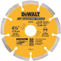 Dewalt DW4740 Extended Performance Segmented Rim Circular Saw Blade