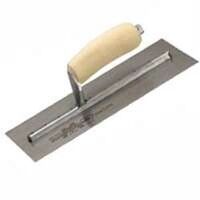 curved handle trowel finish, 20in. x 4in.