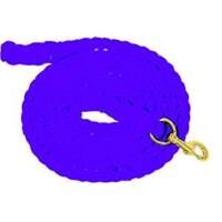 Cotton Horse Lead with Bolt Snap, 3/4in. x 10 Purple