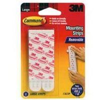 3M Command Mounting Strips, Large