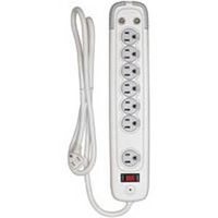 seven outlet surge protector coaxial cable strip, 4