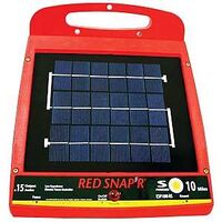 solar powered fence controller