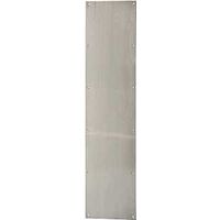 Kick Plate, 8in. x 34in. Brushed Stainless Steel