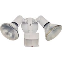 2 lamp security floodlight, white
