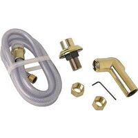 pvd finish spray assembly