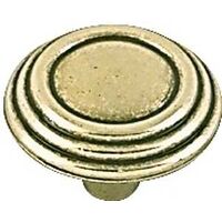 Burnished Brass Traditions Brass Knob
