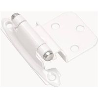 6980833 - WHT SEMI-CONCEALED HINGE STL