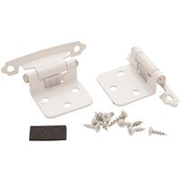 6980858 - WHT SEMI-CONCEALED HINGE STL