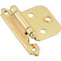 burnished brass steel hinges