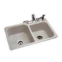 composite sink, gray-granite