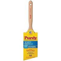 white angled stainless steel ferrule brush, 3in.    