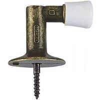 Spring Door Stop, White