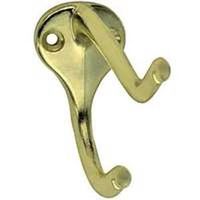 coat & hat hook, brass